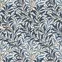 William Morris Willow Bough Made To Measure Curtains Midnight Sample Image