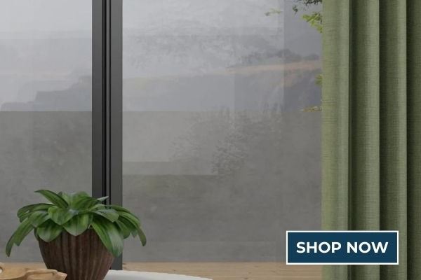 Sleek Wave Curtains With Free Track!