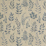 ANTE DECOR Willow Printed Cotton Made To Measure Curtains Delft Sample Image