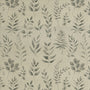 ANTE DECOR Willow Printed Cotton Made To Measure Curtains French Grey Sample Image