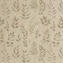 ANTE DECOR Willow Printed Cotton Made To Measure Curtains Natural Sample Image