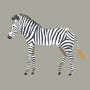 Sophie Allport Zebra Made to Measure Roman Blind Linen Sample Image