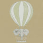 Sophie Allport Bears And Balloons Made to Measure Roman Blind Pale Rust Gold Sample Image