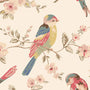 Cath Kidston British Birds Made to Measure Blackout Roller Blind Pastel Sample Image