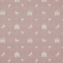 ANTE DECOR Castles And Unicorns Printed Cotton Made To Measure Roman Blind Pink Sample Image