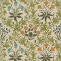 William Morris Celandine Made To Measure Curtains Yellow Blue Sample Image