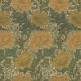 William Morris Chrysanthemum Made To Measure Curtains Ochre Sample Image
