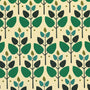 ANTE DECOR Cadiz Printed Cotton Made To Measure Curtains Emerald Sample Image