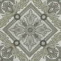 HOUSE Llewelyn-Bowen Festivo Printed Made To Measure Curtains Noir Sample Image