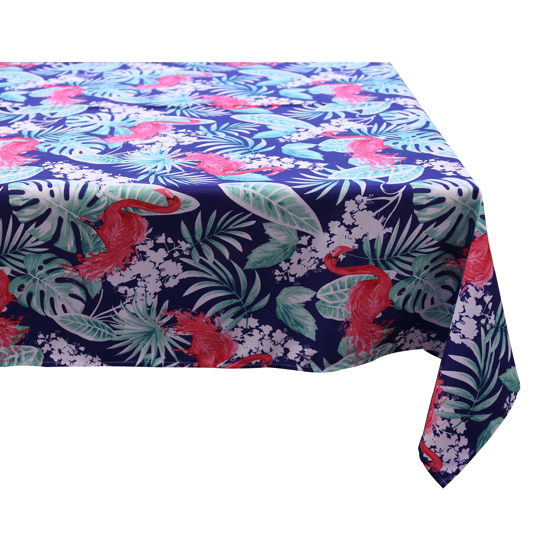 Flamingo Water Resistant Outdoor Tablecloth 152cm x 305cm Multi