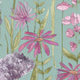 Voyage Florabunda Made to Measure Blackout Roller Blind Verde Sample Image