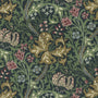 William Morris Golden Lily Made To Measure Curtains Ochre Sample Image