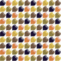 Orla Kiely Love Hearts Made to Measure Blackout Roller Blind Multi Sample Image