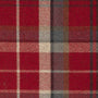 Inverness Made to Measure Curtain Red Sample Image