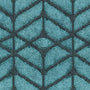 Kelso Made to Measure Curtain Teal Sample Image
