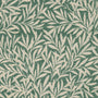 ANTE DECOR PREMIUM Leah Woven Made To Measure Curtains Forest Green Sample Image
