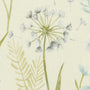 Wild Flower Made to Measure Roman Blind Teal Sample Image