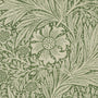 William Morris Marigold Made To Measure Curtains Green Sample Image
