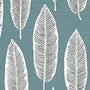 Quill Made to Measure Roman Blind Teal Sample Image