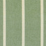 ANTE DECOR Burgess Printed Cotton Stripe Made To Measure Roman Blind Green Sample Image