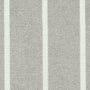 ANTE DECOR Burgess Printed Cotton Stripe Made To Measure Curtains Soft Grey Sample Image