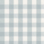 Sophie Allport Gingham Blackout Made To Measure Roller Blind Pale Blue Sample Image