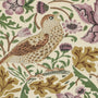 ANTE DECOR Strawberry Thief Printed Cotton Made To Measure Curtains Orchid Sample Image