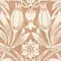 William Morris Sunflower Made to Measure Curtain Madder Sample Image