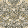William Morris Strawberry Thief Blackout Made To Measure Roller Blind Flint Sample Image
