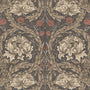 William Morris African Marigold Translucent Made To Measure Roller Blind Walnut Sample Image