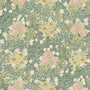 William Morris Bower Blackout Made To Measure Roller Blind Apple Sample Image
