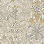 William Morris Woodland Weeds Translucent Made To Measure Roller Blind Barley Sample Image