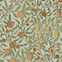 William Morris Fruit Translucent Made To Measure Roller Blind Lichen Sample Image