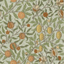 William Morris Fruit Blackout Made To Measure Roller Blind Lichen Sample Image