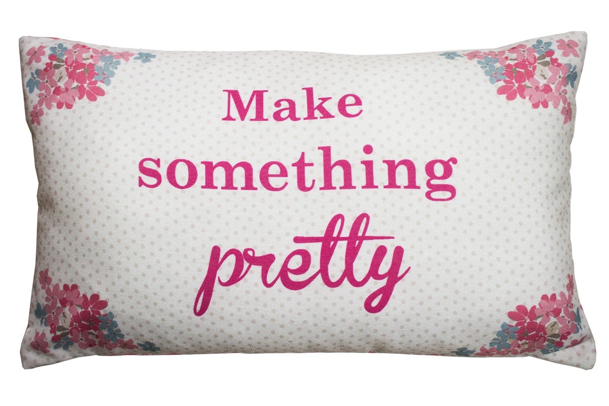Kirstie Allsopp Bella Filled Cushion Pink