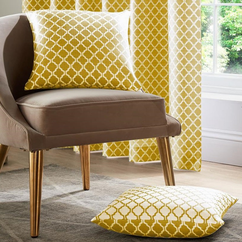Cotswold Filled Cushion Ochre