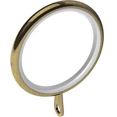 Swish 35mm Lined Rings (Pk 4) Antique Brass