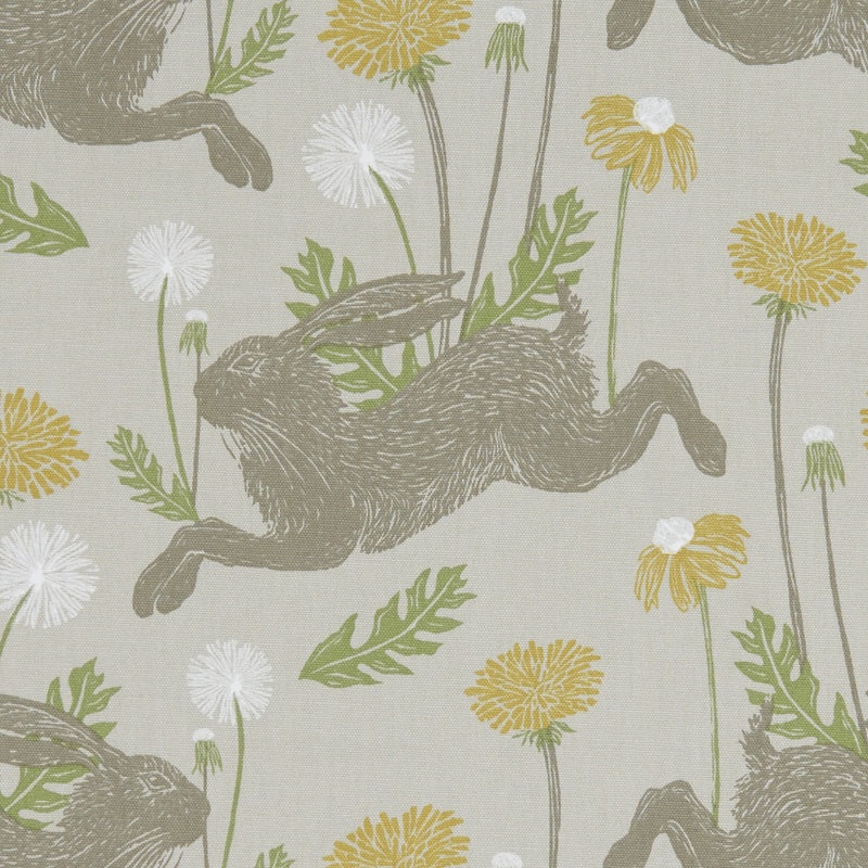 Clarke & Clarke March Hare Fabric Linen