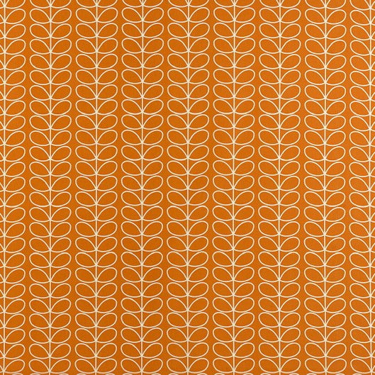 Orla Kiely Linear Stem Fabric Papaya