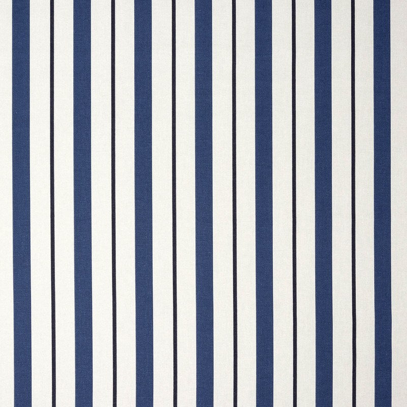 Seaton Stripe Fabric Navy