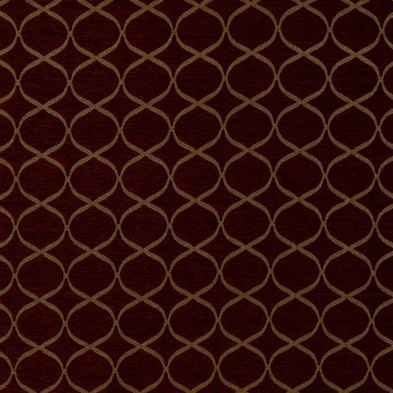 Trellis Fabric Rosso Rosso