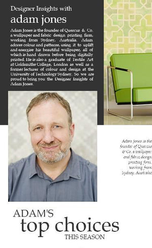Designer insights with Adam Jones