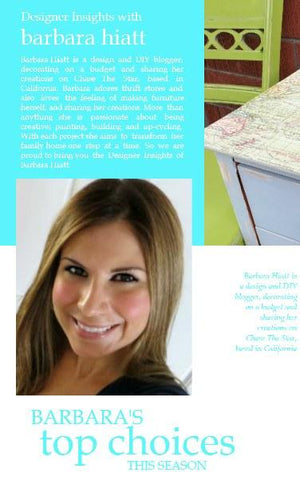 Designer insights with Barbara Hiatt