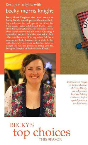Designer insights with Becky Morris Knight