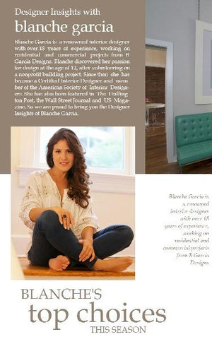 Designer insights with Blanche Garcia