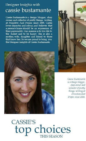Designer insights with Cassie Bustamante
