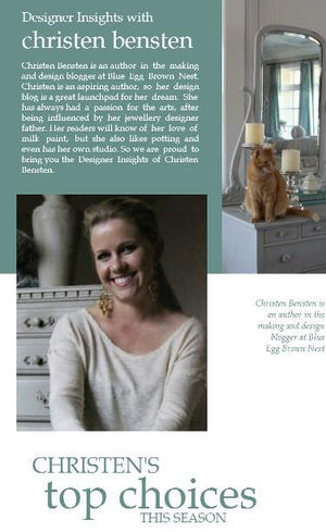 Designer insights with Christen Bensten