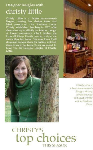 Designer insights with Christy Little