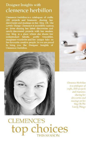 Designer insights with Clemence Herbillon
