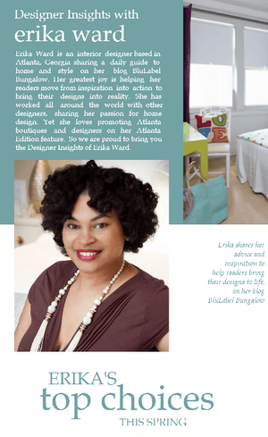 Designer insights with Erika Ward